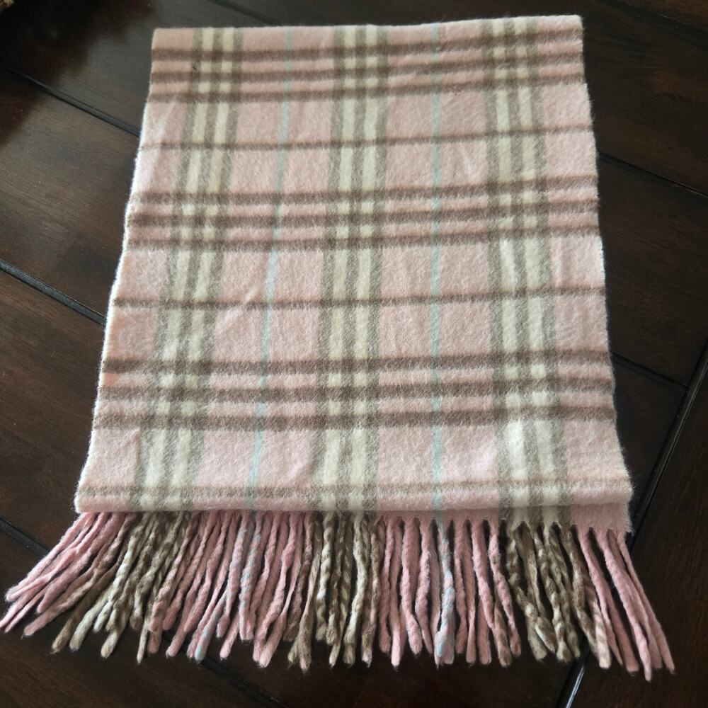 Burberry London Rose 100% Cashmere Scarf